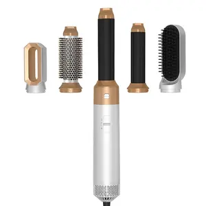 5 in 1 Hair Styler & Hair Dryer Brush, Low-Speed Negative Ionic Air Styler Drying, Multi Hair Styler, Professional Blow Dryer Brush for Curling Volumizing Straightening Styling