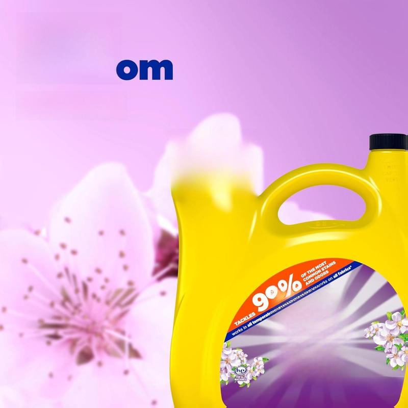 Tide Simply Clean & Fresh Liquid Laundry Detergent, Berry Blossom Scent, 89 loads, 117 fl oz (Packaging May vary)