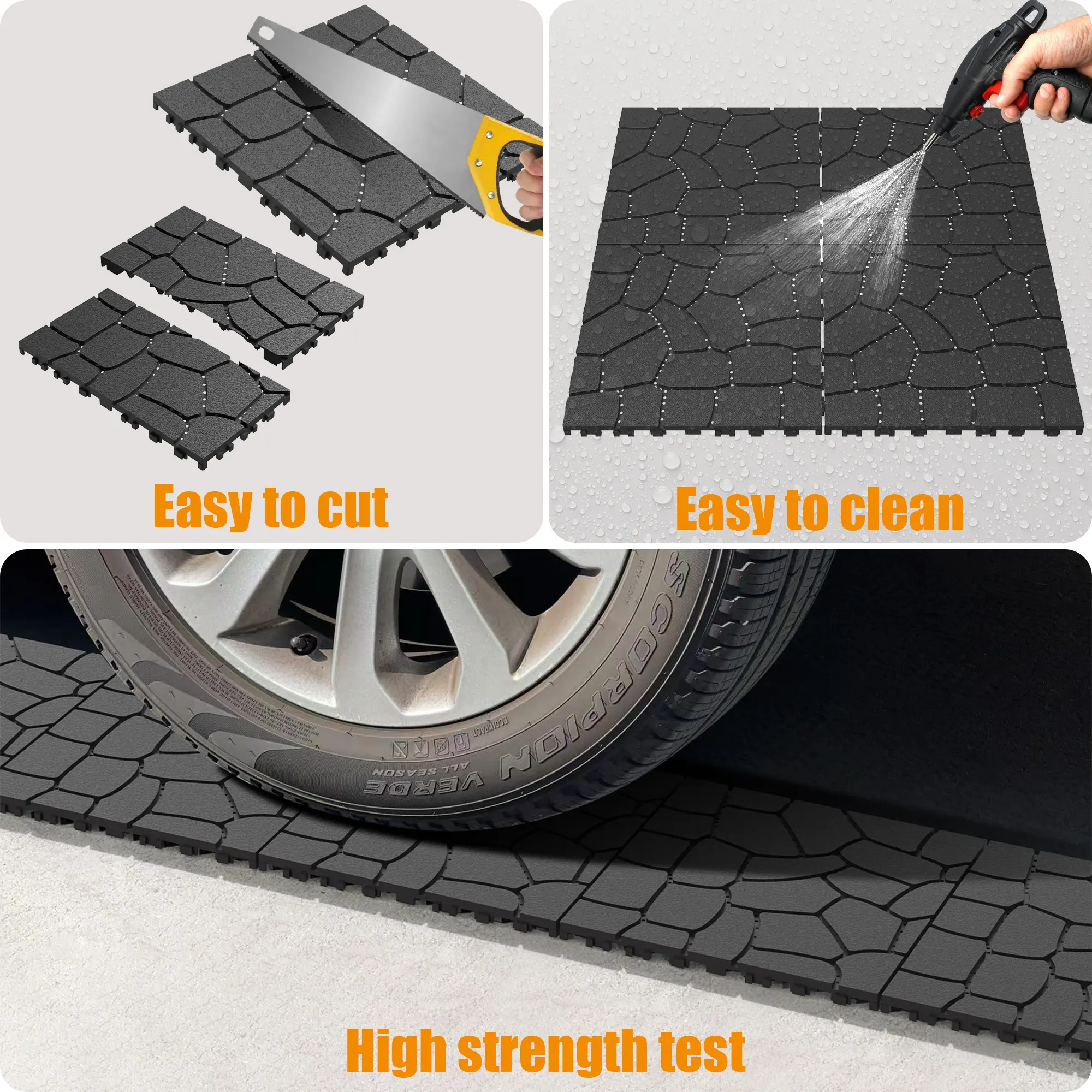 33Pcs +11Pcs Interlocking Deck Tiles Easy Quick Installation for Porch Poolside Outdoor Indoor Balcony Backyard Easy to Clean Supplier Warranty 44Pcs per Box 33Pcs +11Pcs Interlocking Deck Tiles Easy Quick Installation for Porch Poolside Outdoor Indoor Balcony Backyard Easy to Clean Supplier Warranty 44Pcs per Box