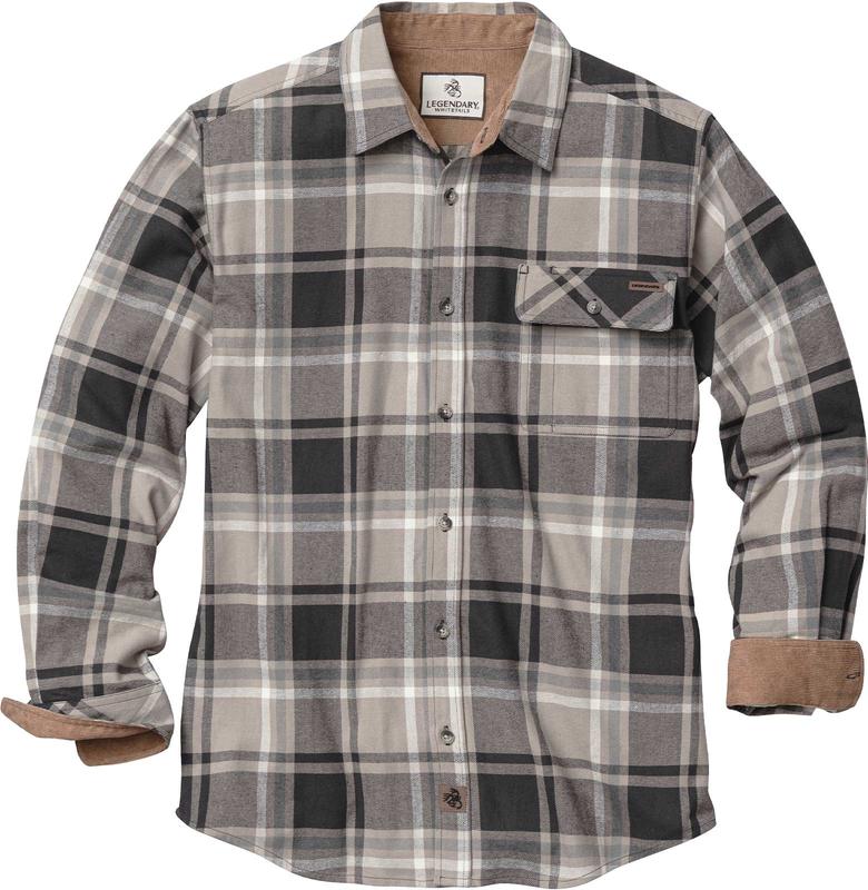 Legendary Whitetails Men's Buck Camp Flannel Shirt