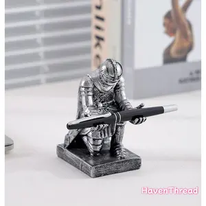 Creative Resin Sunglasses Stand, Gentleman Pen Holder, Pencil Holder, Knight Sword Display Rack, Office Desk Organizer, Sun Glasses Storage Bracket, Office Desk Accessories #GLOBAL PICKS