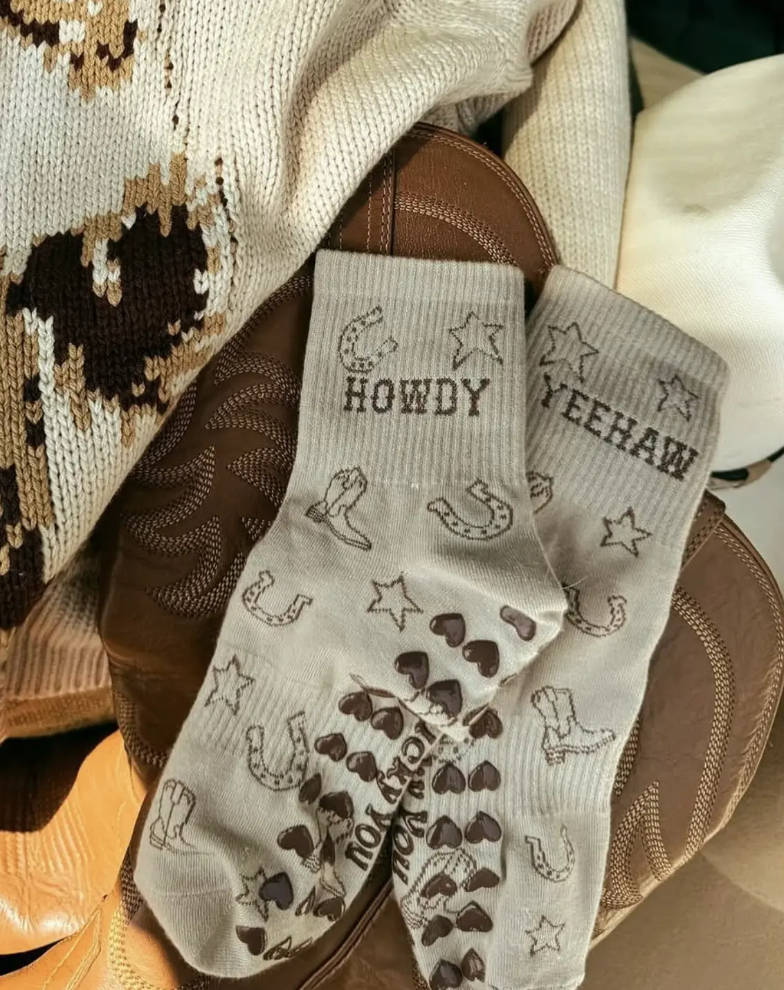 Howdy Grip Socks