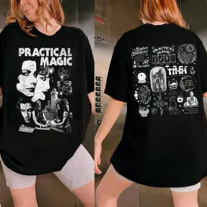 [2Sides] Practical Magic Old Movie Shirt, Practical Magic Shirt, Witch Shirt, Halloween Gift, Horror Gift, 90s Shirt, Spooky Season Shirt, Gift For Her