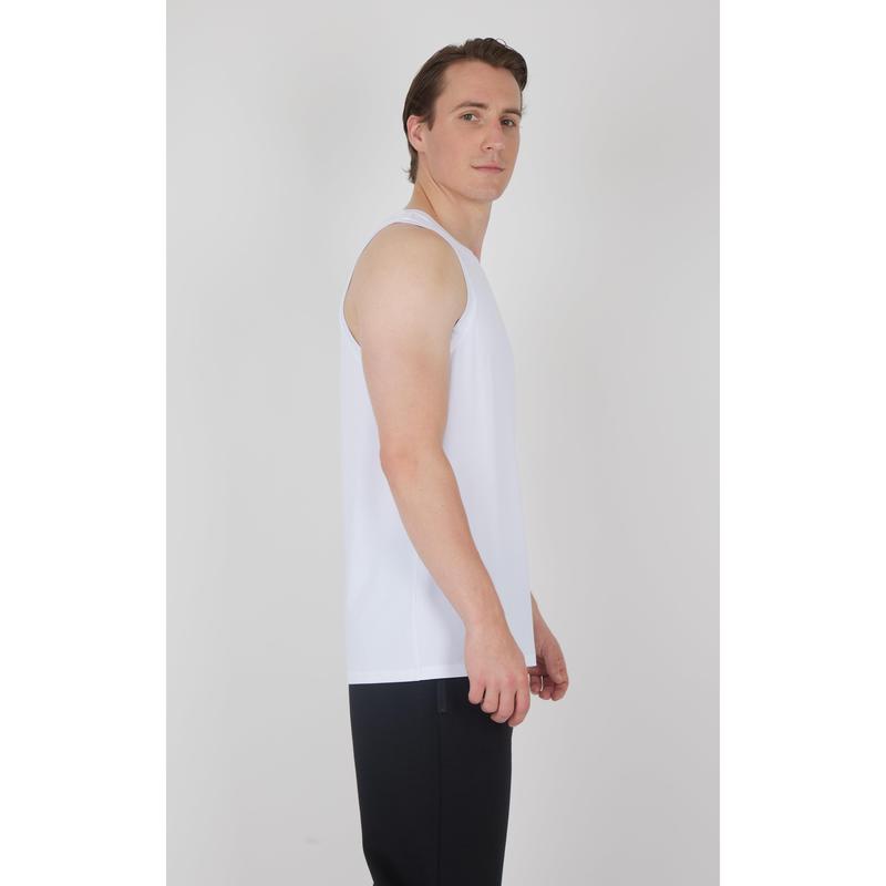 Men's Pique Race Track Muscle Tank