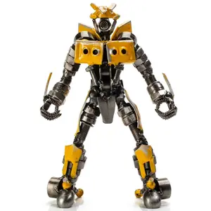 7 Bumblebee Inspired Recycled Metal Sculpture