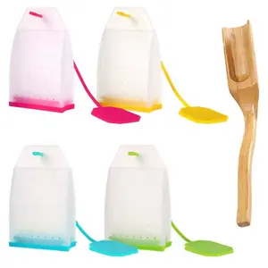 Silicone Tea Infuser, Leaf Tea Filter Bags
