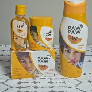 Paw Paw Skincare Kit, Exfoliating Cleanser, Hydrating Anti-Aging Formula for Smooth Skin