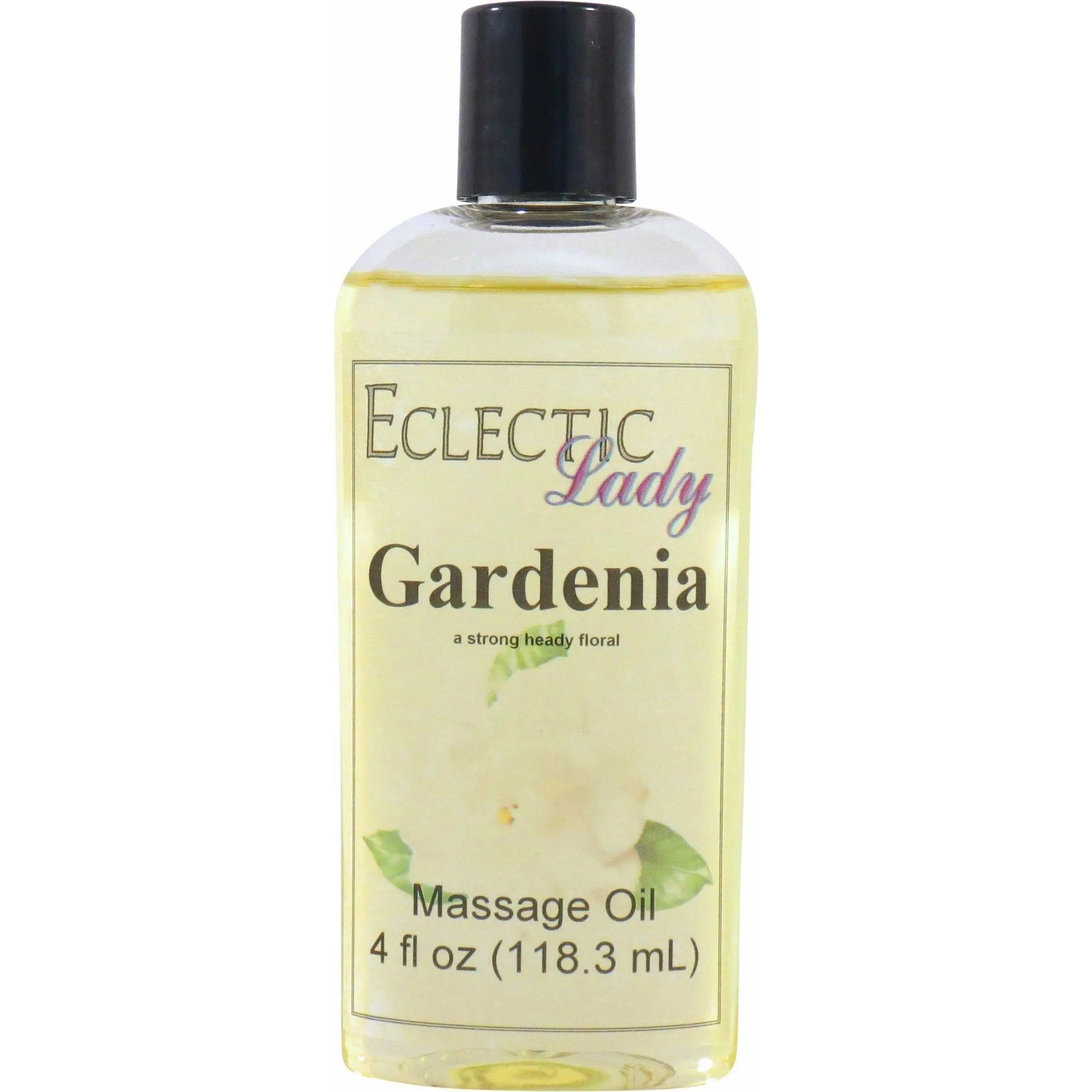 Gardenia Massage Oil, Perfect for Aromatherapy and Relaxation, Preservative Free