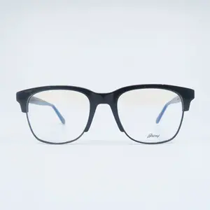 Brioni BR 0051O 001 52mm Black Square, New Men's Eyeglasses Frames