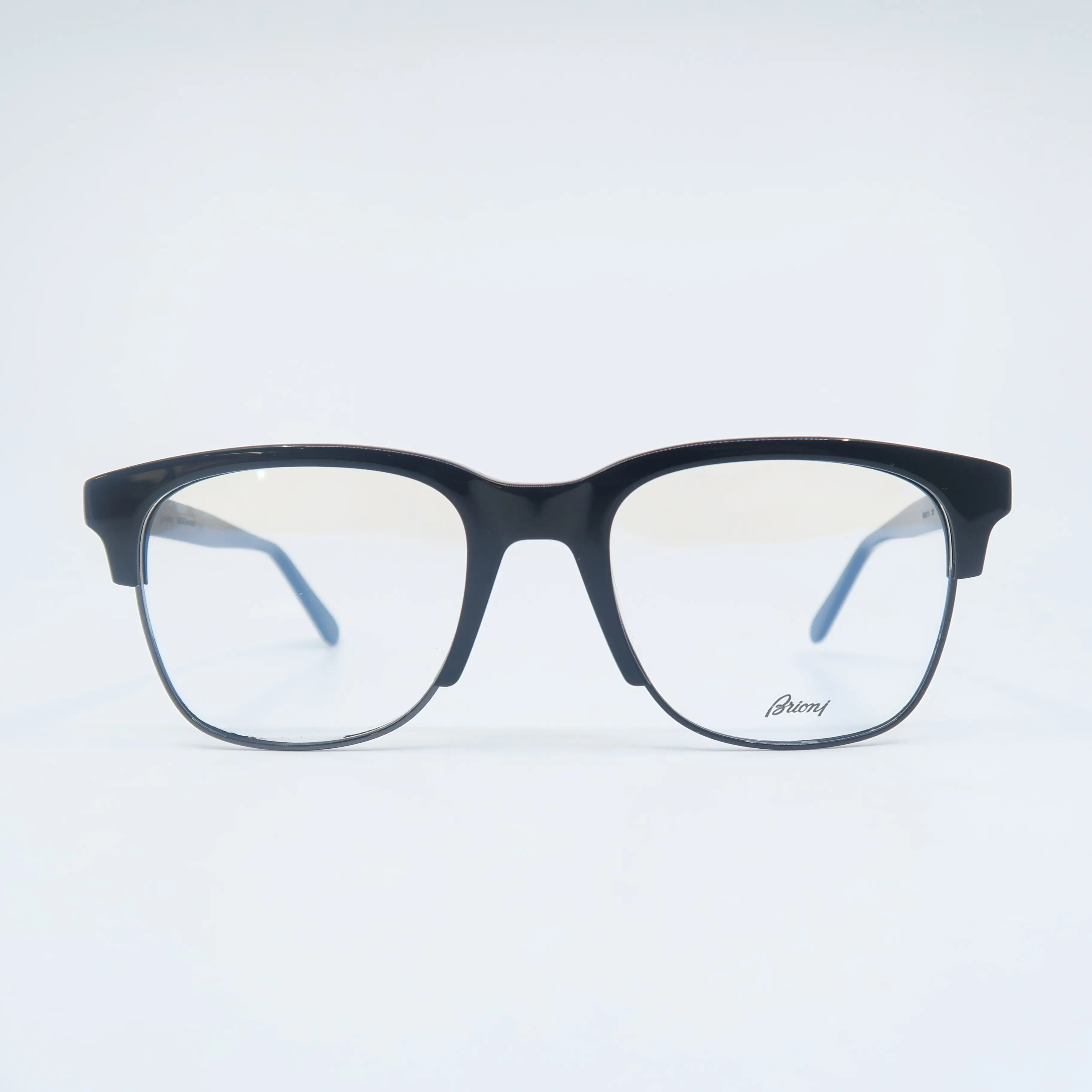 Brioni BR 0051O 001 52mm Black Square, New Men's Eyeglasses Frames