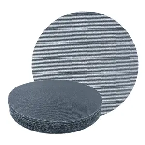 30 count 9-Inch Mesh Sanding Discs, 320 Grit, Hook and Loop, Low-Dust Drywall Sandpaper for Electric Sanders, Pole Sanders & Dustless Drywall Sander with Vacuum