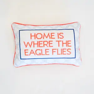 Where the Eagle Flies Pillow