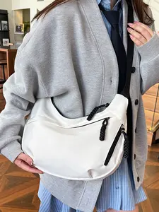 Fashion Tote Bag, Vintage Style Large Capacity Handbag, Multi-Pocket Crossbody Bag, Commuter Essential, Lightweight Travel Bag