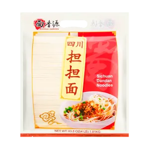 NOODLE GARDEN Sichuan Dan Dan Noodles 1.8kg - Authentic Chinese Spicy Noodle Kit for Quick & Easy Meals