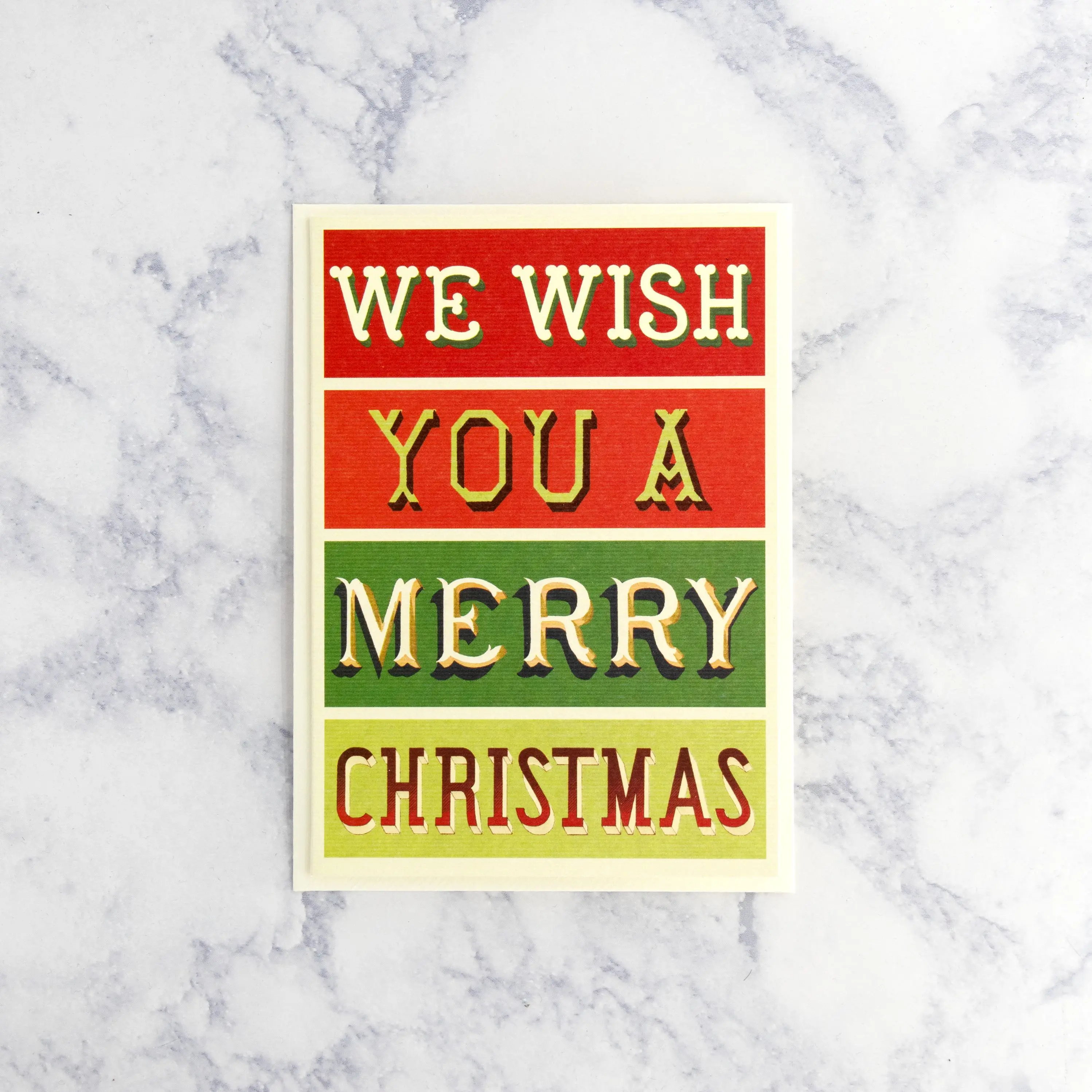 Vintage "Merry Christmas" Christmas Card