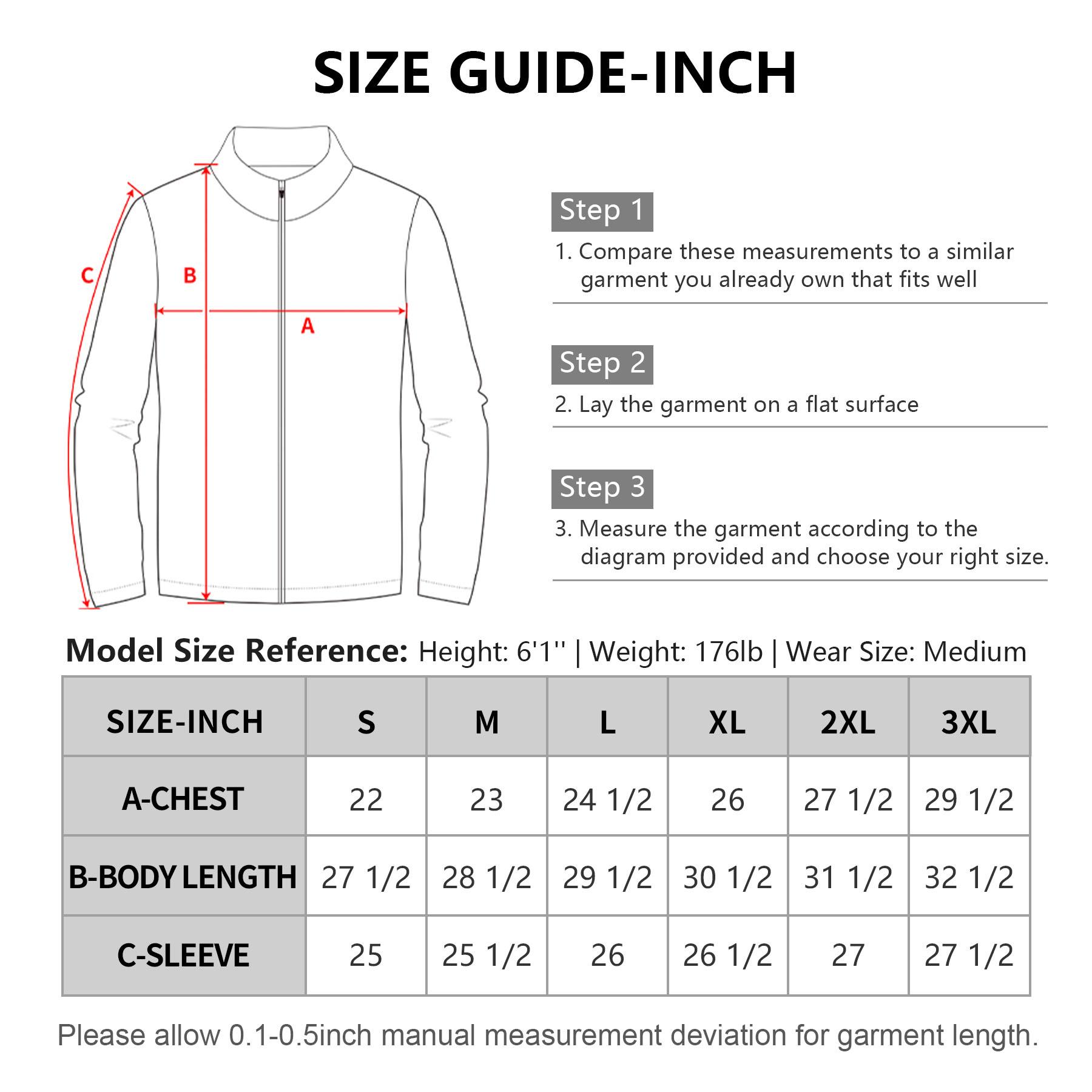 MAELREG Men's Winter Jacket Lightweight Full Zip Fleece Coat Thermal Warm Golf Outerwear Casual Stylish Soft Long Sleeve Menswear MAELREG Men's Winter Jacket Lightweight Full Zip Fleece Coat Thermal Warm Golf Outerwear Casual Stylish Soft Long Sleeve Menswear