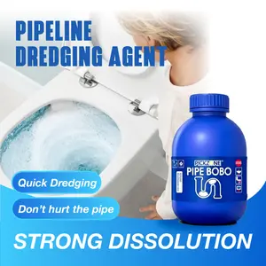 PICKZONE PIPE BOBO Drain Unclogger for Kitchen Shower & Tub Drains Safe for All Pipes Fast Acting Household Formula All Purpose Cleaner Garbage Disposal Cleaner