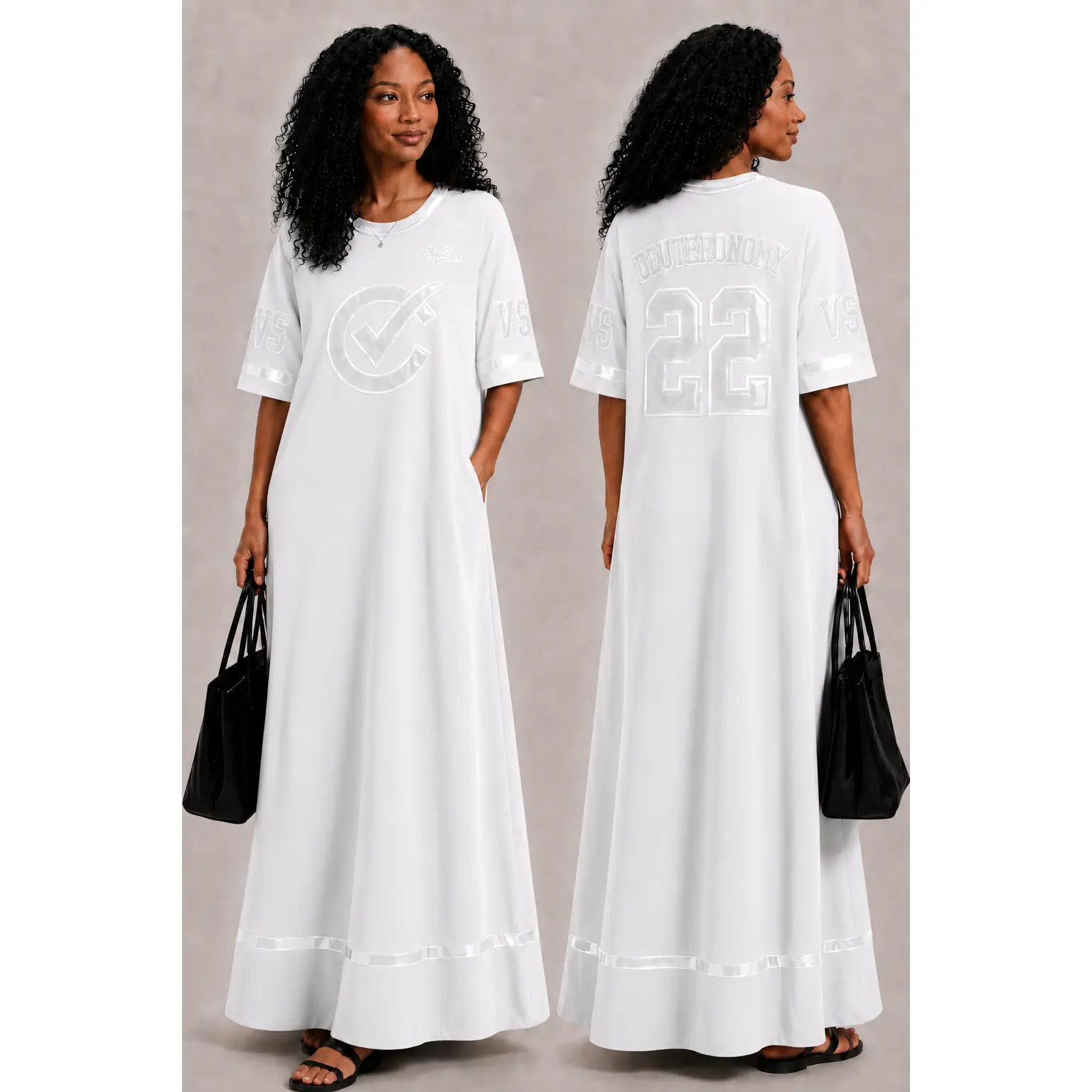 ChoZen Deuteronomy 22:5 Maxi Jersey Dress
