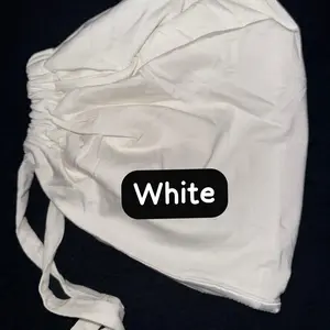 Satin lined under cap-White