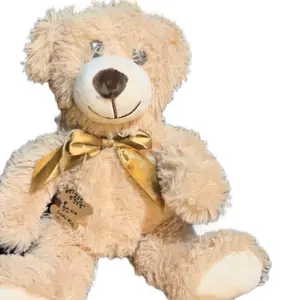 “BEARY SECRETS” Teddy Bear Hideaway Glass Jar Organizer, Anti-Bacterial Cotton for Allergy Protection winnie pooh cookie jar