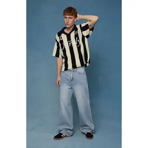 Pacsun Men's Blake Extreme Baggy Jeans Drawstring Light Indigo