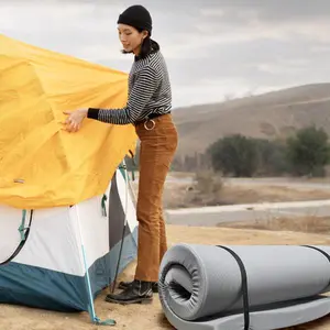 Memory Foam Camping Mattress - 75"x38"x3" Perfect for Outdoor Activities, RVs, Guest Rooms, and Dorms; Foldable, Portable, with Water-Resistant Zipper Cover, CertiPUR-US Certified