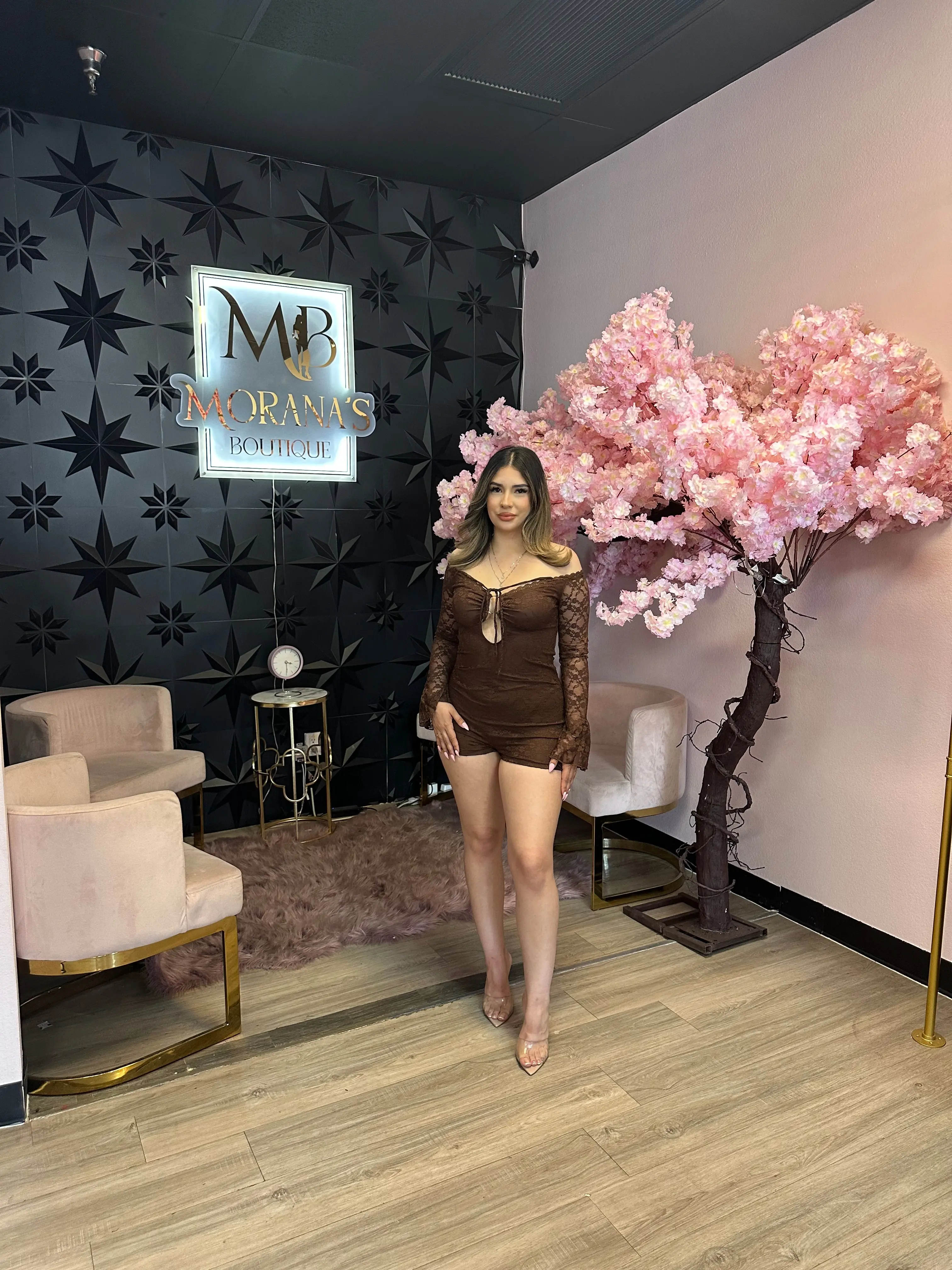 Aura Lace Romper Aura Lace Romper