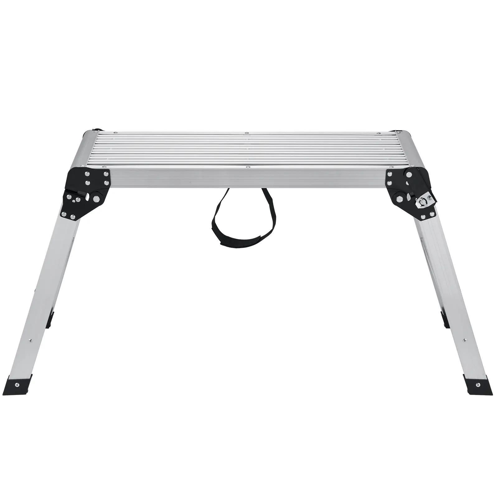 【summerfinds】VEVOR Folding Work Platform, 330 lbs Load Capacity, Aluminum Drywall Stool Ladder, Heavy Duty Work Bench w/ Non-Slip Feet, Ideal for Washing Vehicles, Cleaning, Painting, Decorating