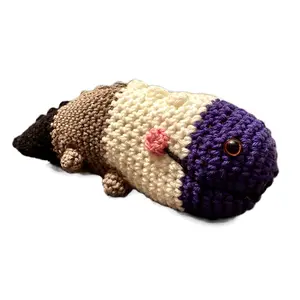 Asexual Alligator Handmade Crochet Plushie