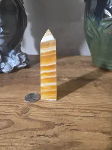 Golden (Honey) Calcite Tower