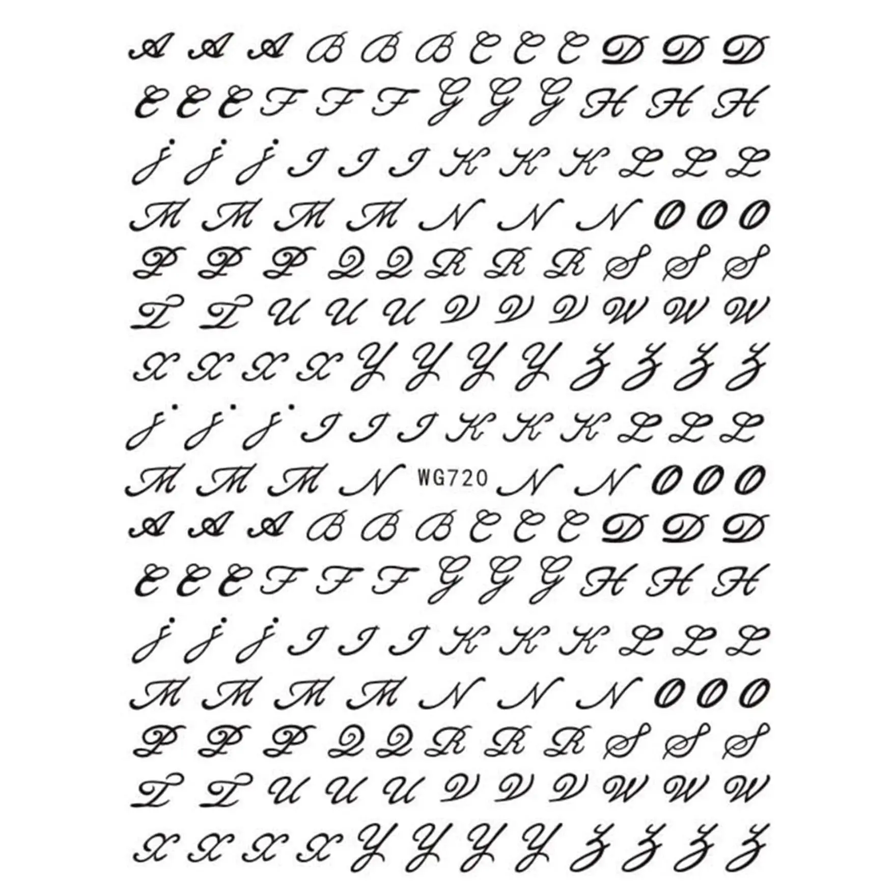 Cursive letters - TikTok Shop