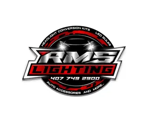 RMS3301PRO - 5.75 (Gen3) Small Round Headlight Conversion Kit with 10,000 LM H4 Mini Projector LED Bulbs