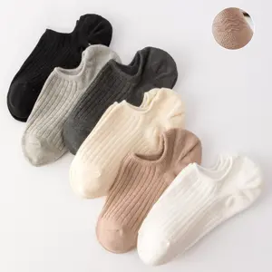 Invisible Liners Socks, No Show Socks Low Cut, Ankle Deep Socks for Women Men, Casual Flax Liner Socks, Non Slip Silicone Gel Heel Grips, Breathable Cotton Blend, 6 Pairs Multipack Assorted Colors