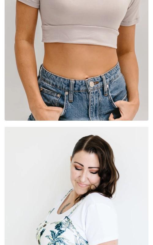 Classic Boyfriend Halftee Summer Casual