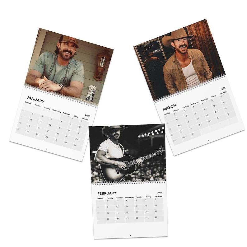 Riley Green 2026 Calendar, Country Music Singer Wall Calendar, Southern Music Fan Gift, Home Office Decor, Yearly Planner for Country Lovers