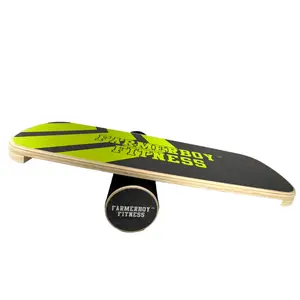 Farmerboy Fitness Balance Board - Compact & Lightweight for Stability Coordination & Core Strength Training - Ideal for Home Gym & Sports
