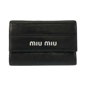 Pre-owned miu miu Other Small Leather Goods Madras Leather Wallet
