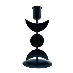 7" Triple Moon candle holder