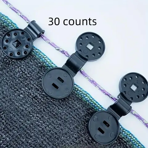Professional Sunshade Net Clip, 30pcs/set Windproof Tent Clips for Daily Use, Portable Outdoor Accessories for Camping Tent, Portable Outdoor Equipment, Camping Accessory