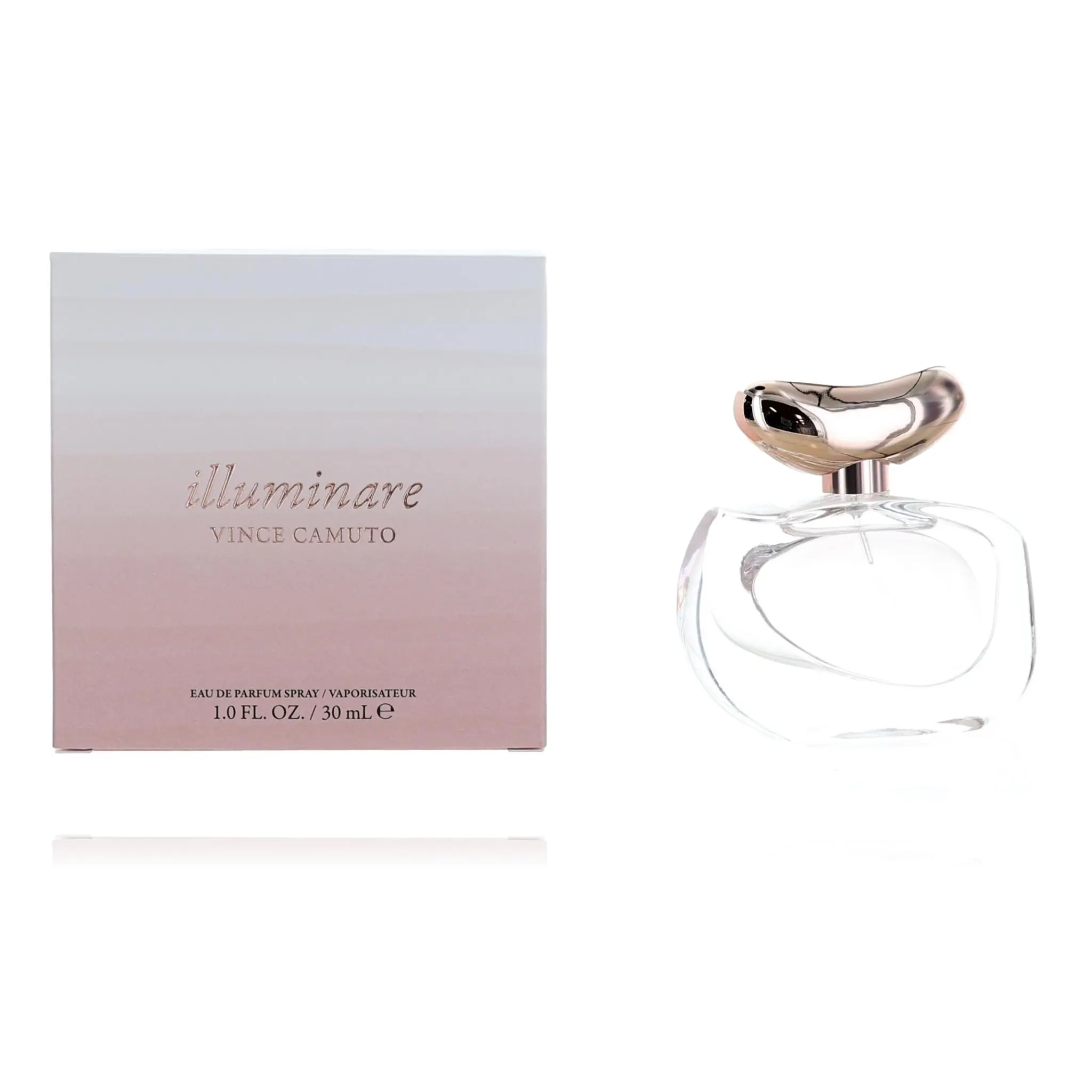 Women's Refined Illuminare by Vince Camuto Eau De Parfum Spray - 1 oz (30ml) Personal Care for Women, 1 to 1.9 fl oz, Transparent Glass Bottle with Box, Gradient Pack