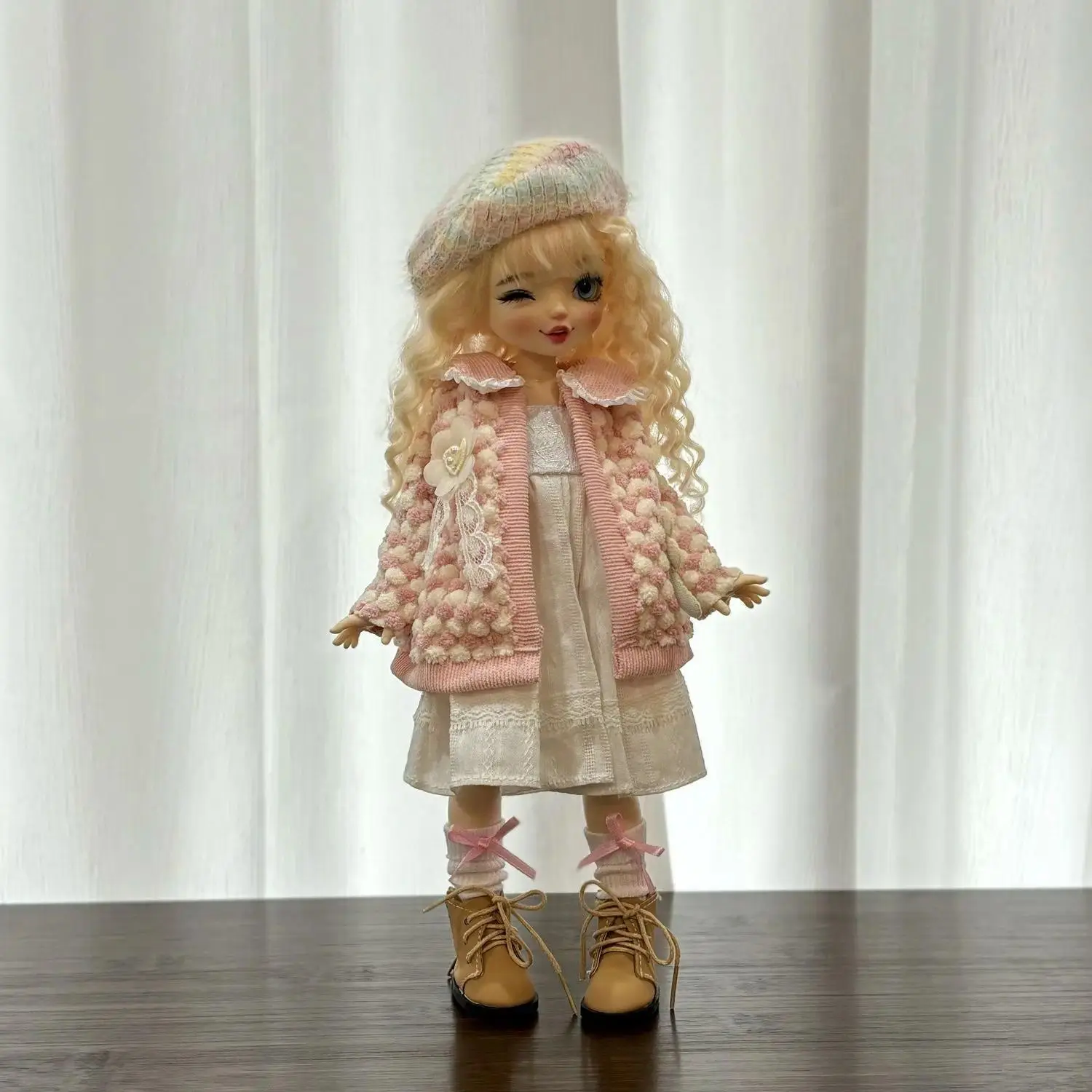 1/6 BJD SD Doll Clothes Set for 12 inch 30cm Girl Doll - Lolita Dress Complete Outfit + Accessories