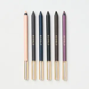 EcoGlo Artisan Kajal Dual Eye & Brow Defining Bundle - Experience (6) Luxury Shades (Infused with Aloe & Jojoba Oil)