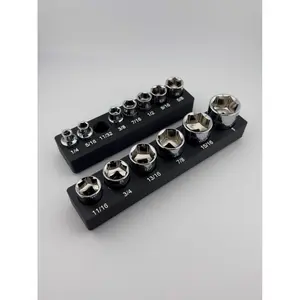 Gearwrench 3/8'' Sae Shallow Socket Bin – Gridfinity 3D Printed Organizer