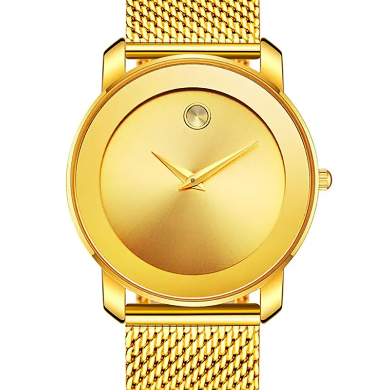 Elegant Fashion Durable Round Dial Analog Quartz Watch, Modern Casual Trendy Wristwatch, Fashionable Stylish Stainless Steel Watch for Women, Jewellery Gift for Mothers, Gifts for Her, Waterproof Watch, Fashion Watches