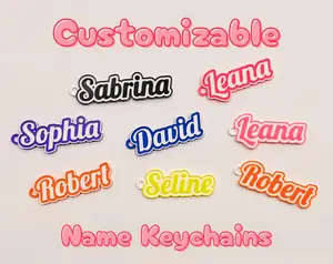 Customizable Name Keychains