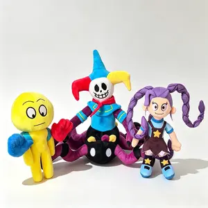 Poppy Playtime Chapter 5 Plush Toys,   Jester Spider Clown, Lily Girl & Yellow Player Stuffed Doll, Horror Game Character Plush Gift for Kids Collectors plushies dolls