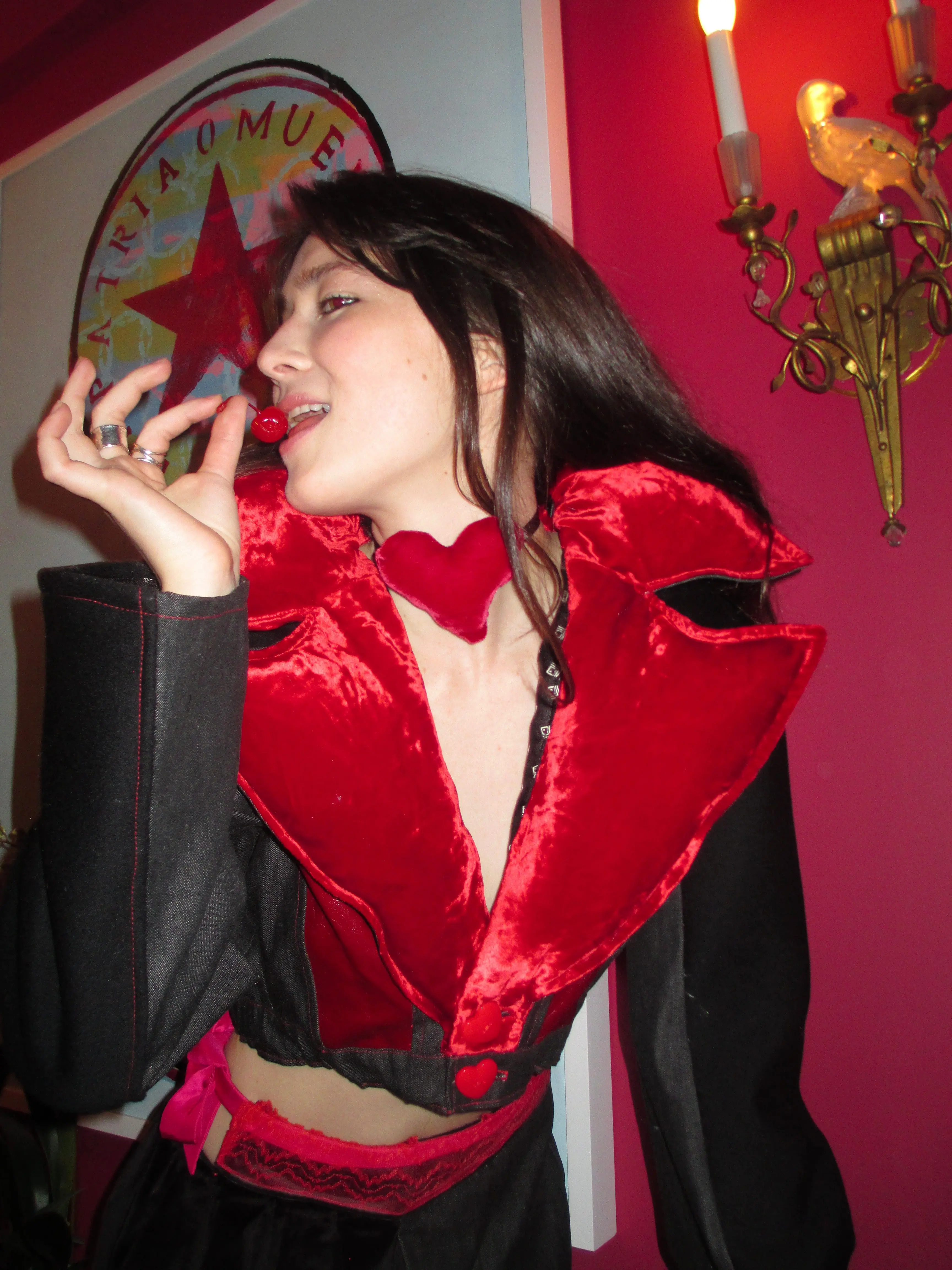 Velvet Heart Corsage Velvet Heart Corsage