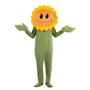 Adult Plants Vs. Zombies Sunflower Costume