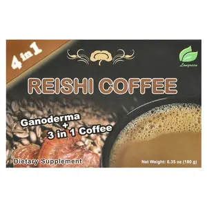 Longreen 4 in 1 Reishi Coffee, 10 Sachets, 6.35 oz (180 g) Longreen 4 in 1 Reishi Coffee, 10 Sachets, 6.35 oz (180 g)