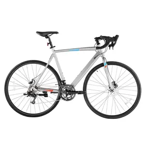 700C Road Bike – Lightweight Aluminum Alloy Frame, L-TWOO 14-Speed Drivetrain, Disc Brakes, Racing & Commuter Bicycle for Men & Women